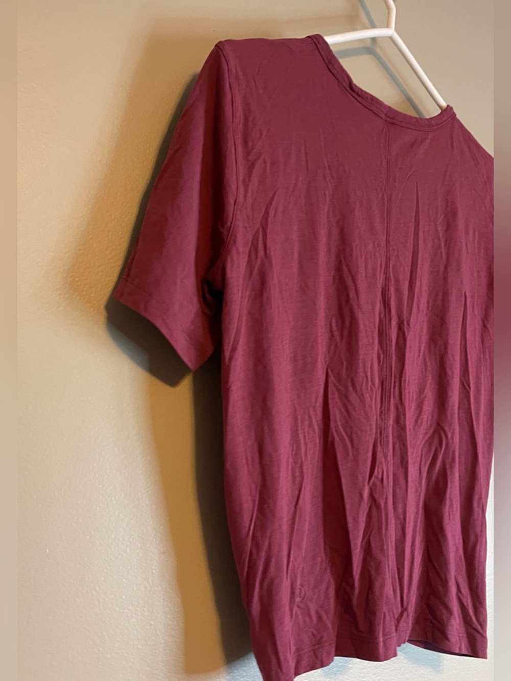 Lululemon Crescent T-Shirt in Smoky Red - Picture 10 of 11